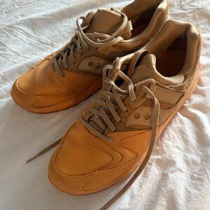 Saucony Grid 9000 "Cannoli" Fishscale & Orange in Men's Size 11